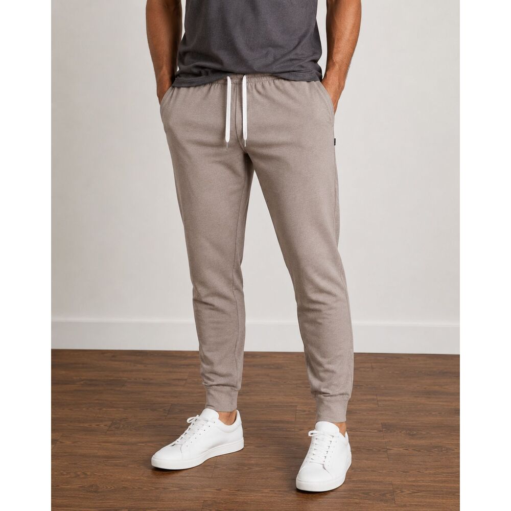 Vuori Ponto Performance Jogger V438 Taupe brown Dreamknit Mens medium